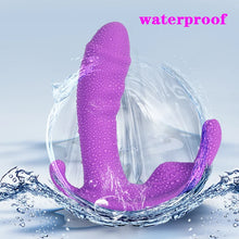 Load image into Gallery viewer, Women's Sex Toy App Wearing Butterfly Remote Control Masturbation Vibrator Egg Hopping Massager Wearing Penis
