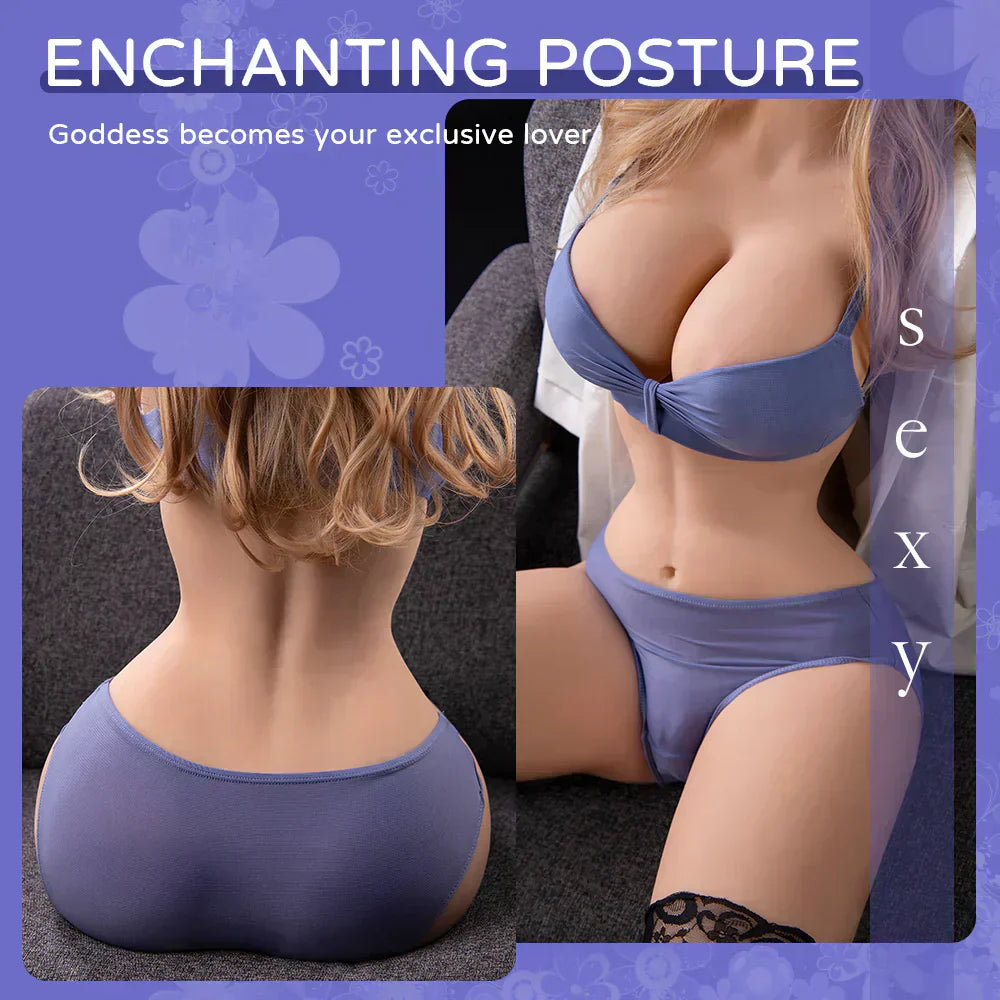Brandi - 57.3LB Life Size Realistic Sex Doll Torso