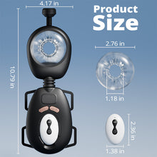 Load image into Gallery viewer, 【Fits all sizes】LustGear Belt-Driven Vibrating Stroker Masturbator