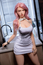 Load image into Gallery viewer, US Stock - YAMIEE Rylee 163cm Unique Design Silicone ROS Head Sex Doll TPE Body Movable Jaw Adult Oral Sex Love Doll