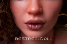 Load image into Gallery viewer, US Stock - RIDMII Anita Unique Design 162cm Silicone ROS Head Sex Doll #461 TPE Body Movable Jaw Adult BBW Love Doll
