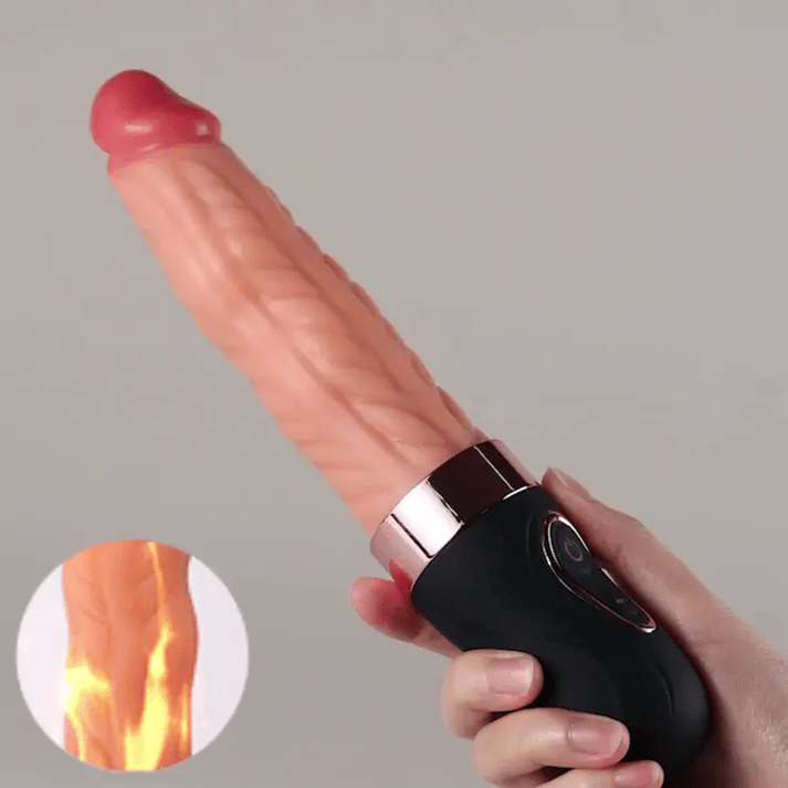 Raw Torque – Beheizbarer S-Wave-Dildo