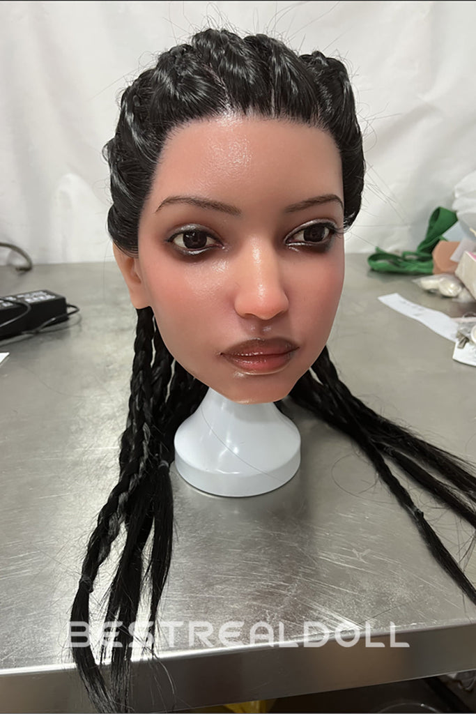 US Stock - 166cm Atyeh Silicone Head Shemale Sex Doll S14 Realistic Adult TPE Transgender Love Doll Ladyboy Lesbian Doll